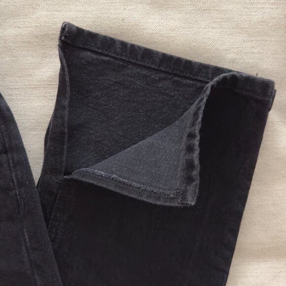 Zara Black Jeans with Split Hem - Picture 4 of 13